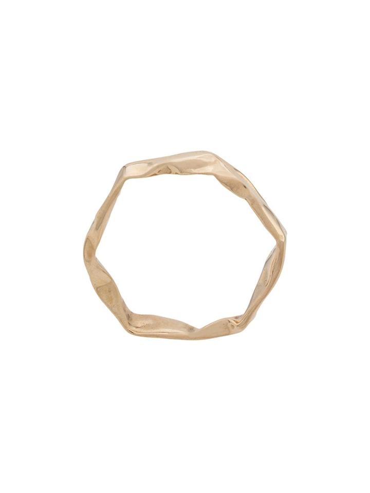Niza Huang Crush Stacking Ring - Gold