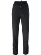 Diesel Black Gold Drawstring Trousers, Women's, Size: 42, Polyester