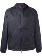 Save The Duck Hooded Zip Jacket, Men's, Size: Xl, Blue, Nylon/polyester