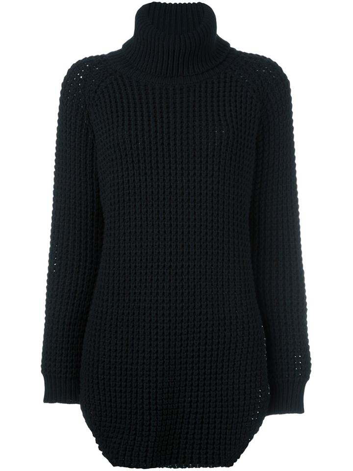 Hope Roll Neck Jumper - Black
