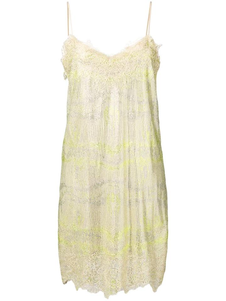 Ermanno Scervino Sequinned Shift Dress - Gold