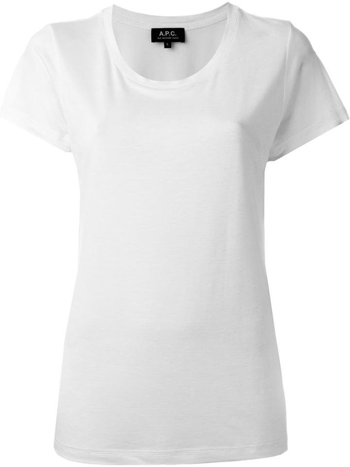 A.p.c. Scoop Neck T-shirt