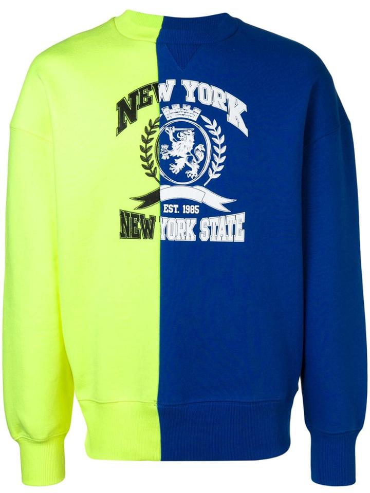Hilfiger Collection Two-tone Sweatshirt - Blue