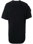 Julius Pocket-detail Oversized T-shirt - Black