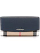 Burberry House Check Flap Wallet