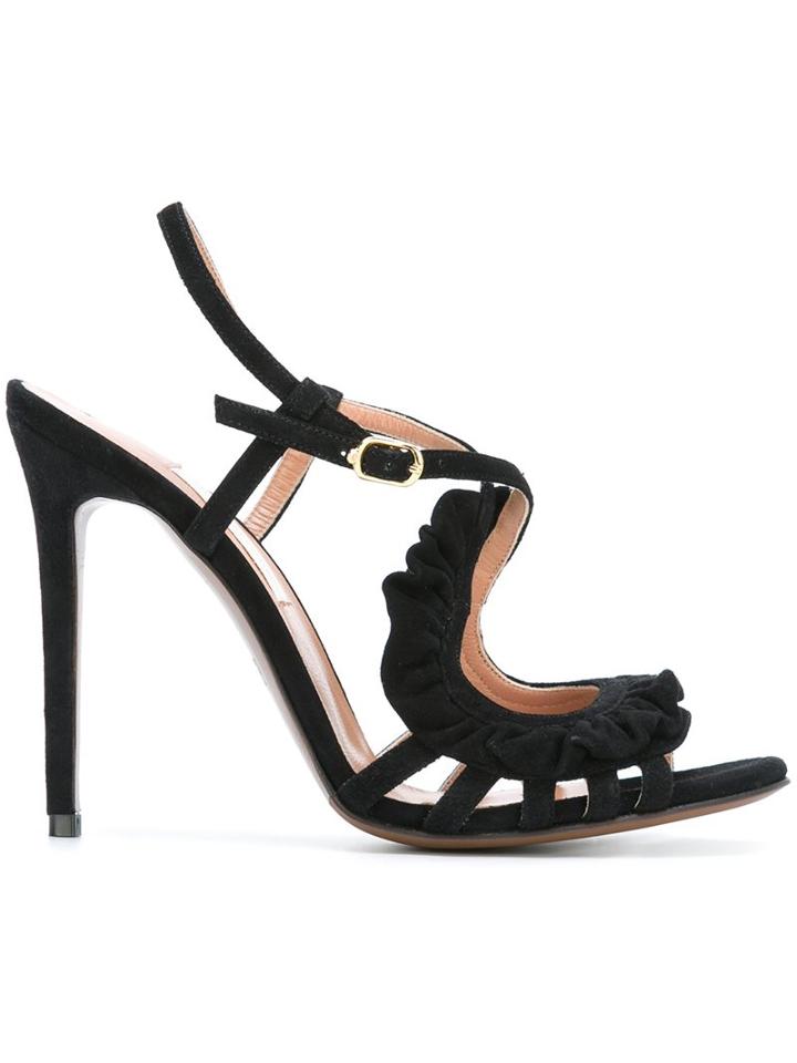 L'autre Chose Ruffle Detail Sandals