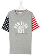 Tommy Hilfiger Junior Teen New York City T-shirt - Grey