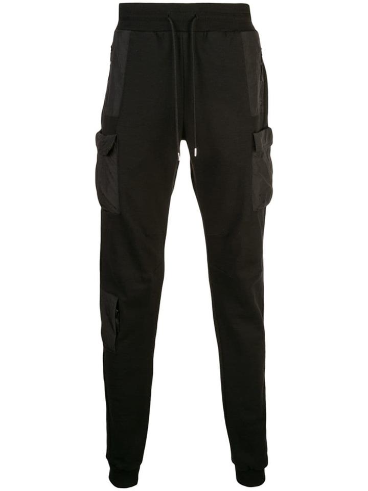 John Elliott Cargo Track Pants - Black