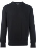 Alexander Mcqueen England Patch Sweatshirt, Men's, Size: Medium, Black, Cotton/polyester/metal (other)