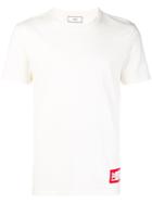 Ami Alexandre Mattiussi T-shirt With Name Tag - White