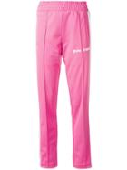 Palm Angels Slim Fit Stripe Track Pants - Pink