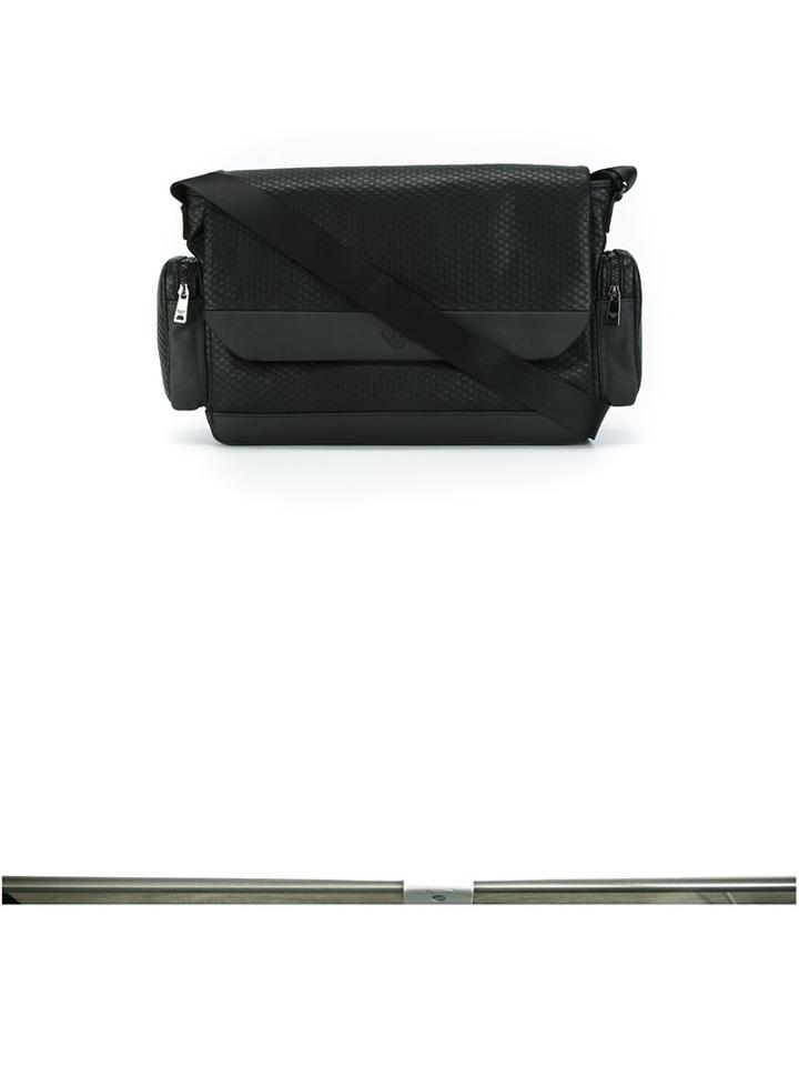 Armani Jeans Textured Messenger Bag