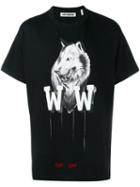 Off-white 'othelo Wolf' Print T-shirt
