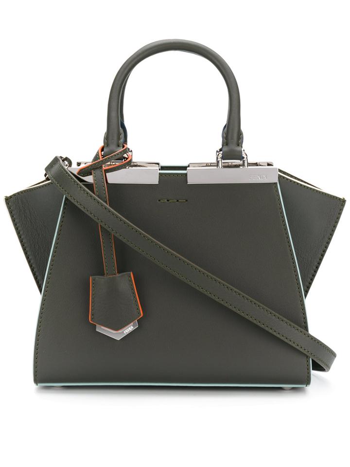 Fendi Mini 3jours Tote Bag - Green