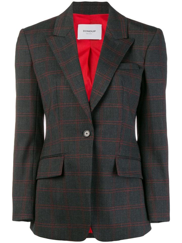 Dondup Classic Fitted Blazer - Grey