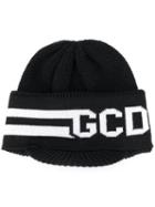Gcds Logo Beanie Hat - Black