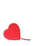 Loeffler Randall Coa Heart Coin Puse - Red