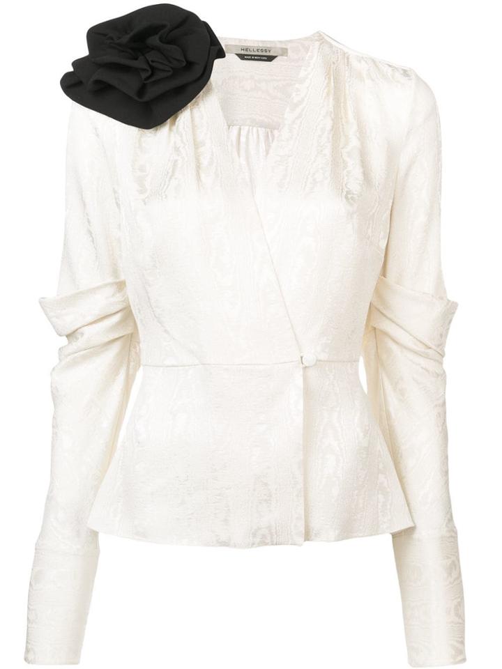 Hellessy Rose Detailed Blouse - White