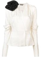 Hellessy Rose Detailed Blouse - White