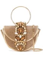 Gedebe Brigitte Crystal Topaz Bag - Gold