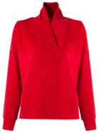 Lygia & Nanny Towel Effect Blouse - Red