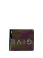 Givenchy Iridescent Bi-fold Wallet - Purple