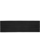 Burberry Pleated Silk Cummerbund - Black