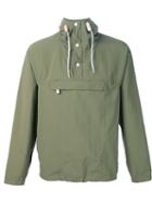 Battenwear Front Pocket Pullover Hooded Jacket, Men's, Size: Xl, Green, Nylon