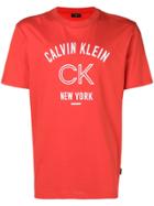 Calvin Klein Logo T-shirt - Red