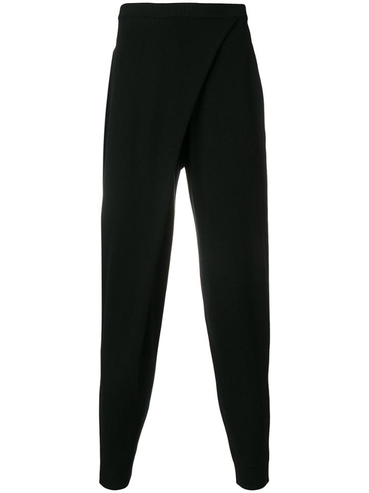 Stella Mccartney Crossover Front Trousers - Black
