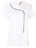 No21 Mother Of Pearl T-shirt - White