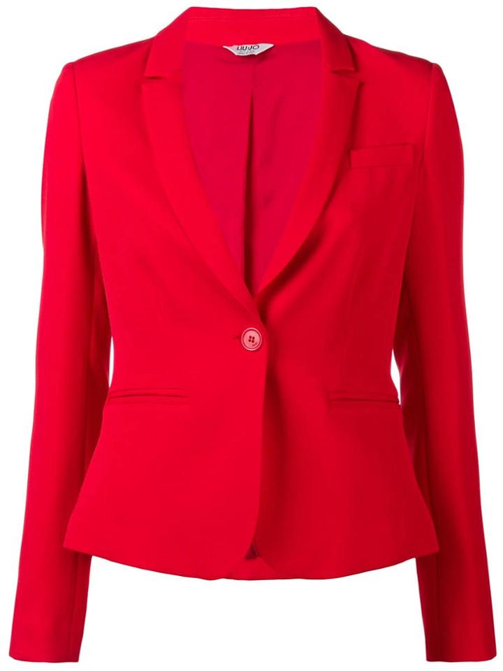 Liu Jo Fitted Blazer - Red