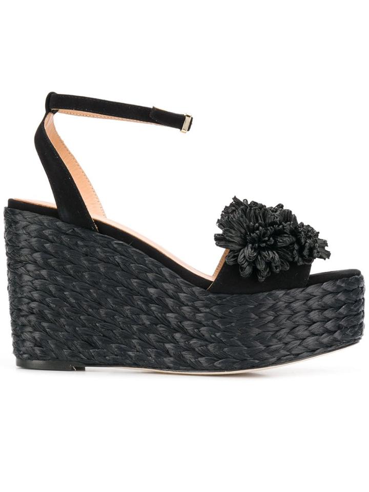 Paloma Barceló Armele Kid Platform Sandals - Black