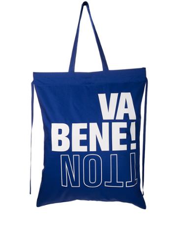 Benetton Maxi Shopper Bag - Blue