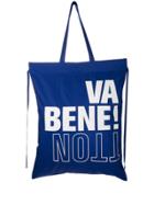 Benetton Maxi Shopper Bag - Blue