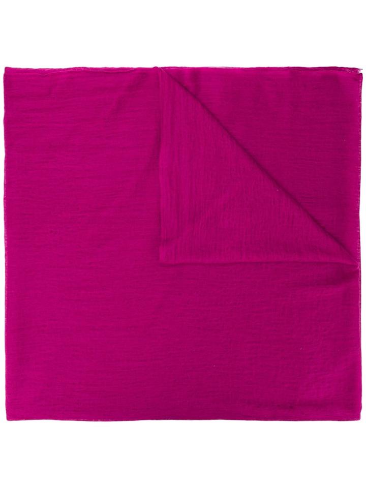 Allude Classic Oversized Scarf - Purple