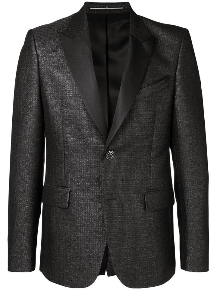 Givenchy 4g Pattern Suit Jacket - Black