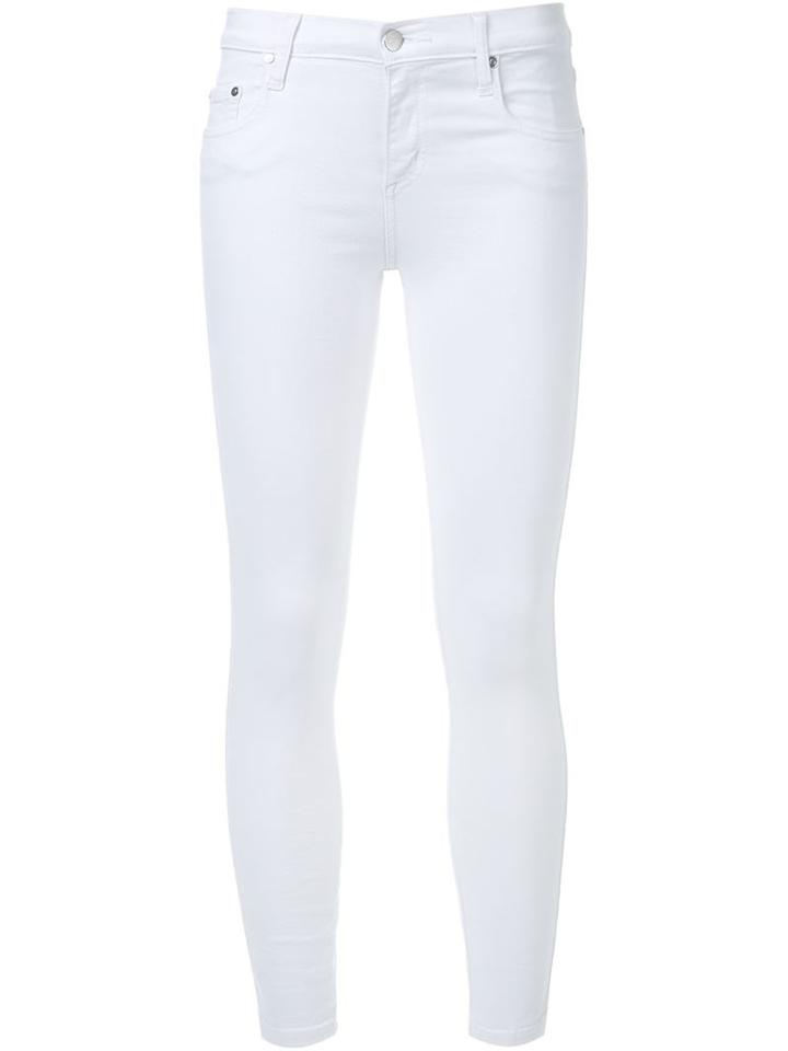 Nobody Denim Geo Skinny Ankle Powerwht, Women's, Size: 24, White, Cotton/polyester/spandex/elastane