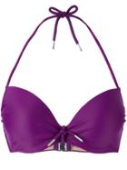 Marlies Dekkers Musubi Push Up Bikini Top - Pink & Purple