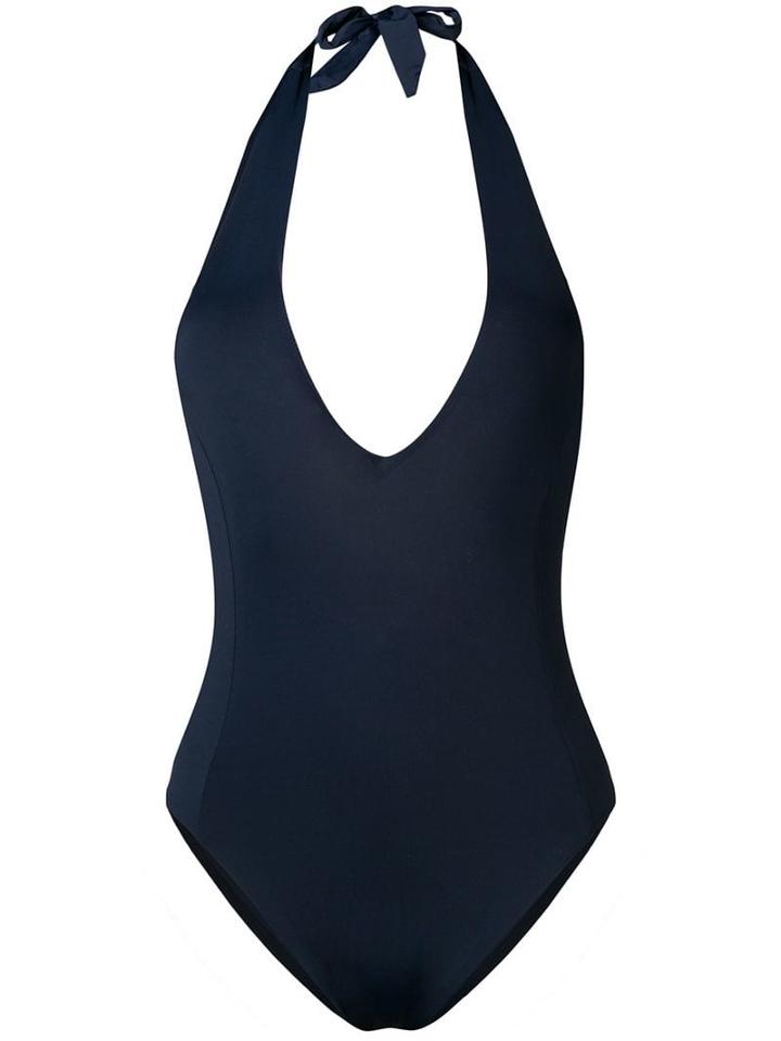 Tommy Hilfiger X Zendaya Halter-neck Swimsuit - Blue