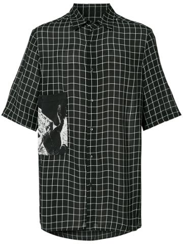 Ex Infinitas Checked Shirt - Black