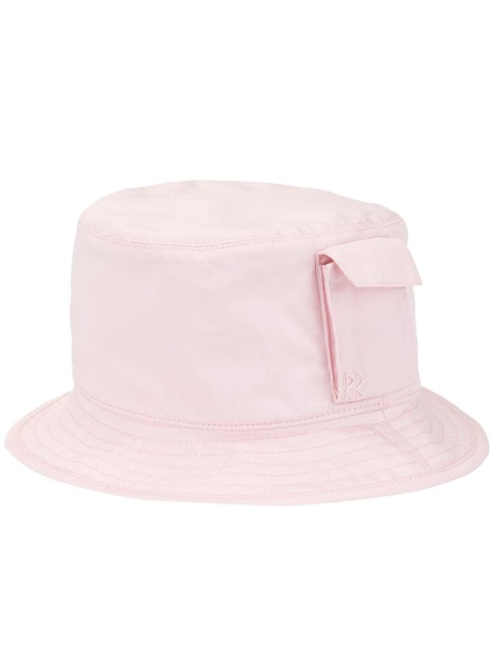 Ruslan Baginskiy Flap-pocket Bucket Hat - Pink
