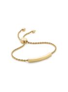 Monica Vinader Gp Linear Chain Bracelet - Gold