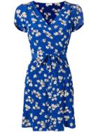 P.a.r.o.s.h. Floral Print Mini Dress - Blue