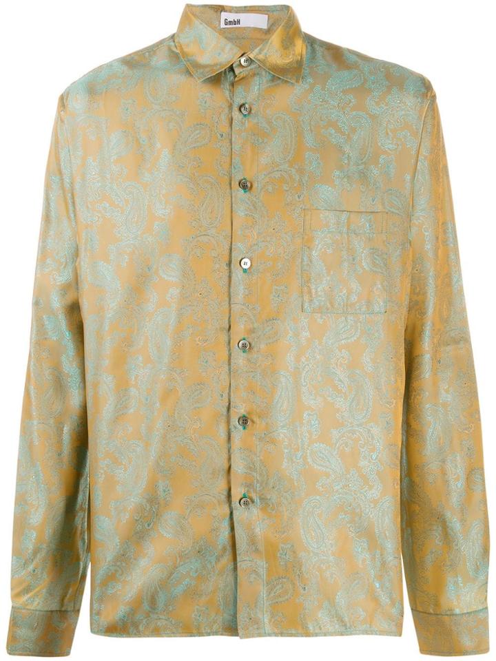 Gmbh Paisley Pattern Shirt - Blue