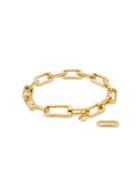 Monica Vinader Gp Alta Capture Charm Bracelet - Gold