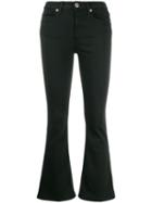 Dondup Cropped Flare Jeans - Black