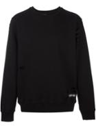 Les (art)ists 'dream Team' Distressed Sweatshirt, Men's, Size: Xl, Black, Cotton