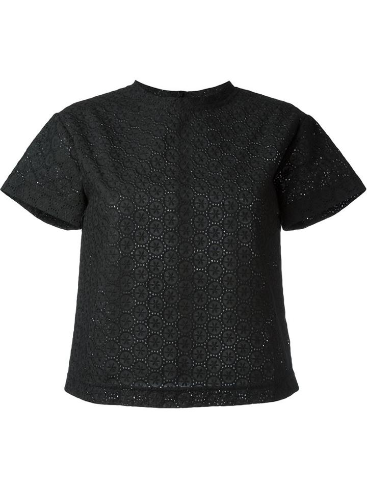 Red Valentino Lace Crop Top