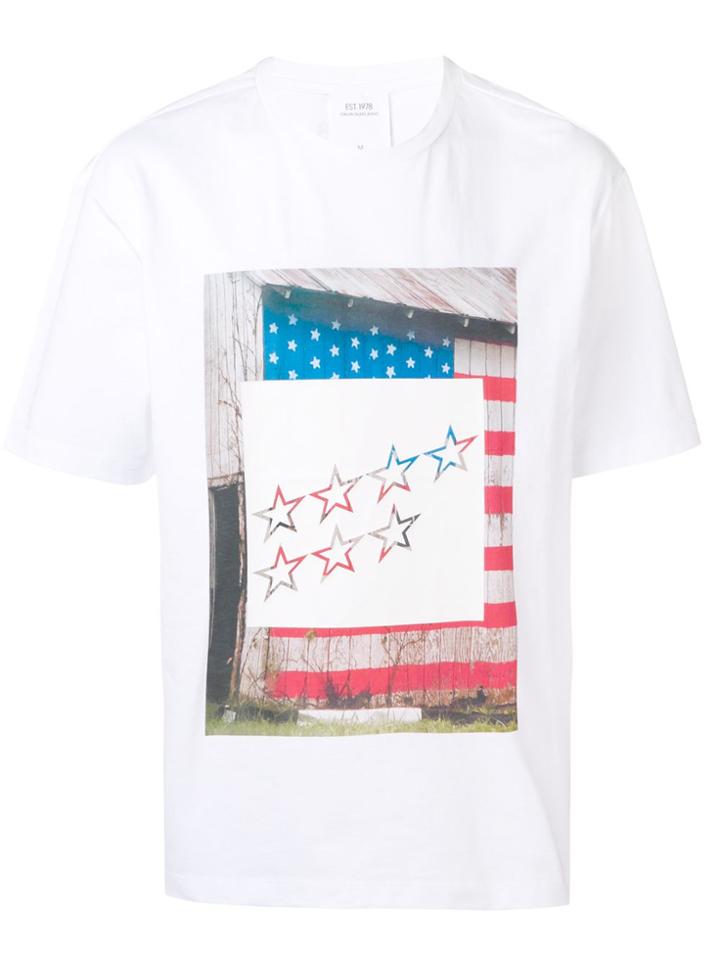 Calvin Klein Jeans Est. 1978 Photographic Print T-shirt - White